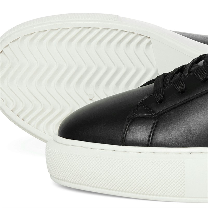 JACK & JONES Herren Grand PU Cupsole Turnschuhe Anthrazit - Bild 2
