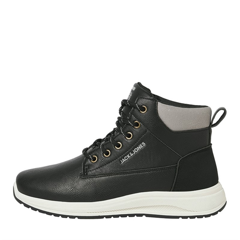 JACK & JONES Bottes Homme Alaska PU Nubuck Anthracite