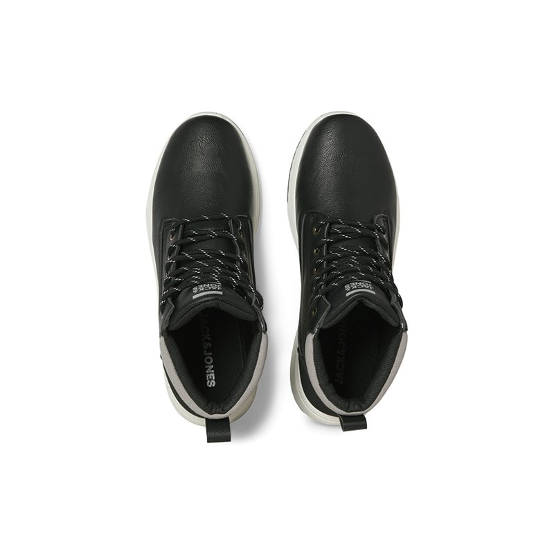 JACK & JONES Heren Alaska PU Nubuck Laarzen Antraciet - Afbeelding 3