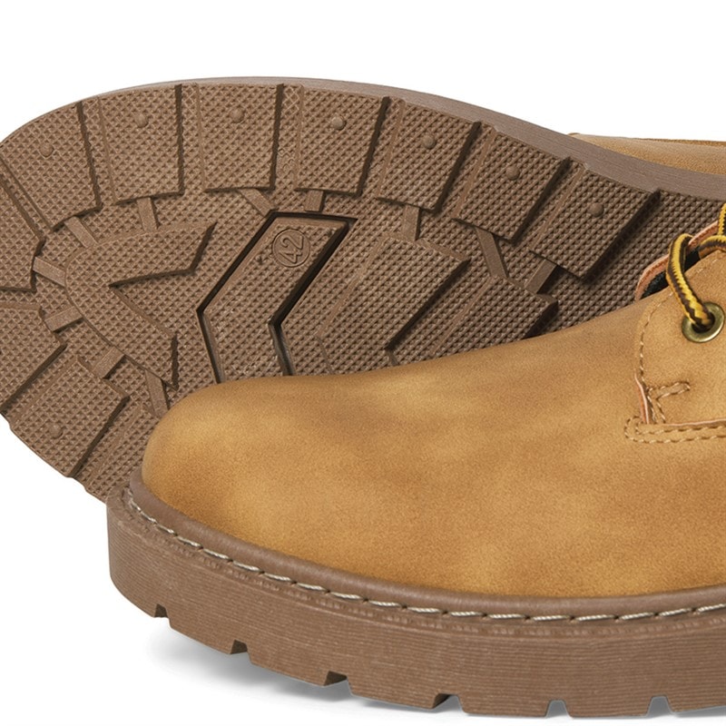 JACK & JONES Thames PU buty dla niego kolor miodowy – zdjęcie  2