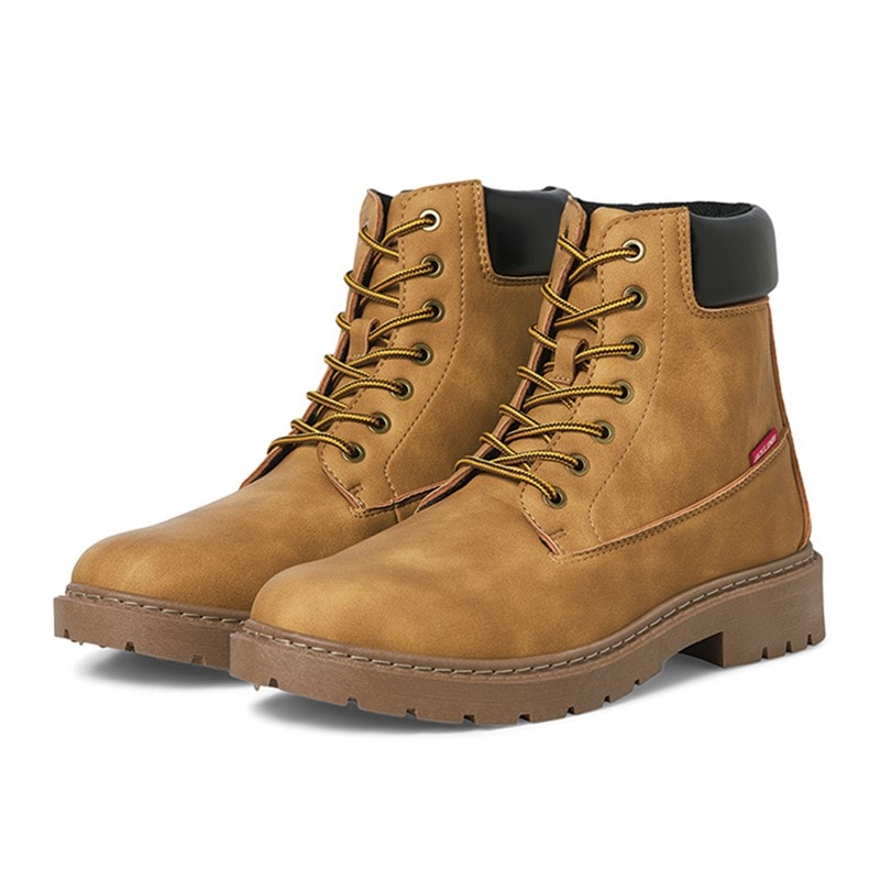 JACK & JONES Thames PU buty dla niego kolor miodowy – zdjęcie  4