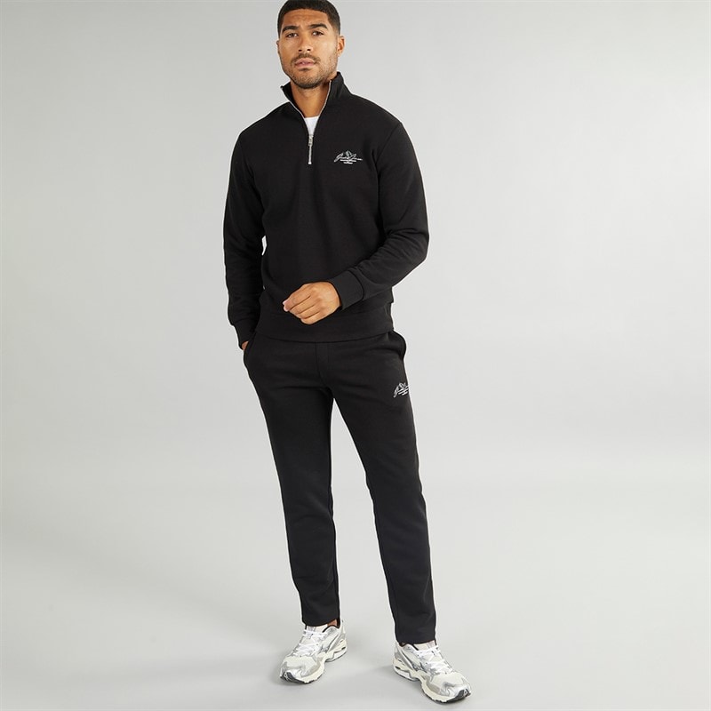 JACK & JONES Heren Mountain Open Zoom 1 / 4 Trainingspak Zwart