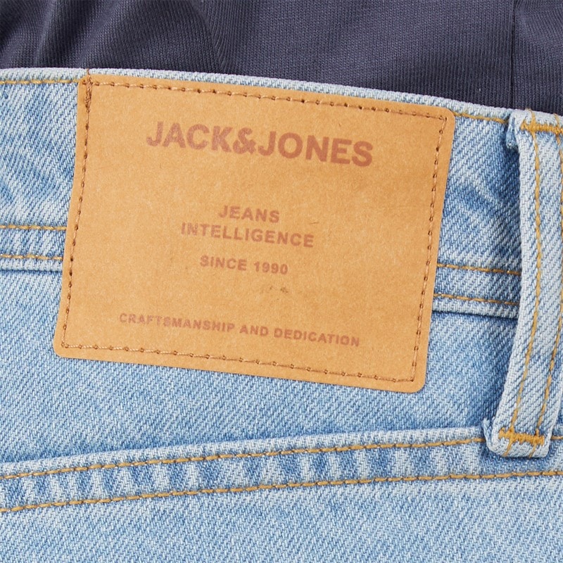 JACK & JONES Herren Alex SQ 704 Baggy Fit Jeans Hellblau - Bild 3
