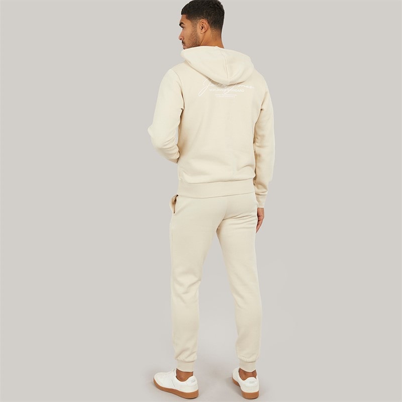 JACK & JONES Heren Cover Script Trainingspak Maanlicht - Afbeelding 2