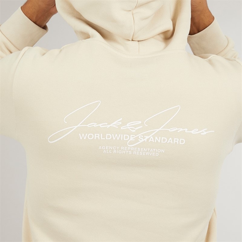 JACK & JONES Heren Cover Script Trainingspak Maanlicht - Afbeelding 5