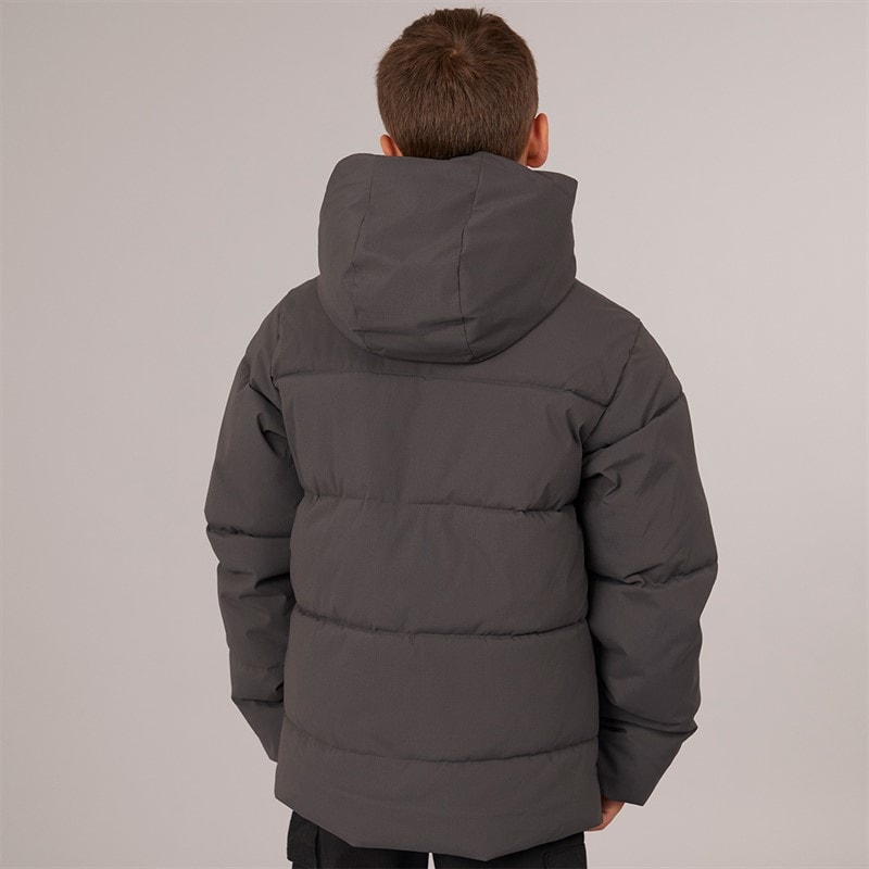 JACK & JONES Junge Brady Steppjacke Asphalt - Bild 2
