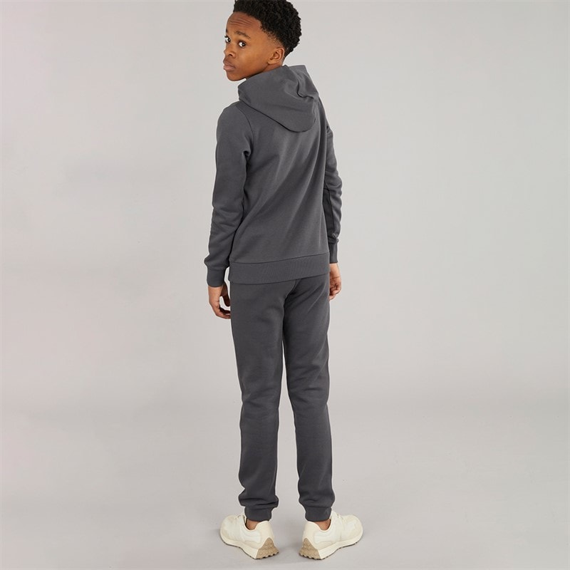 JACK & JONES Junge Rarry Hoodie Und Jogginghose Trainingsanzug Asphalt - Bild 2