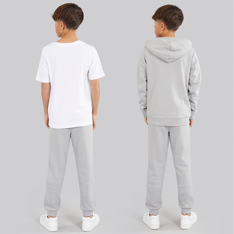 JACK & JONES Trzyczęściowy dres Rarry i Wielopak T-shirtów dla chłopca kolor stop/biały – zdjęcie  2