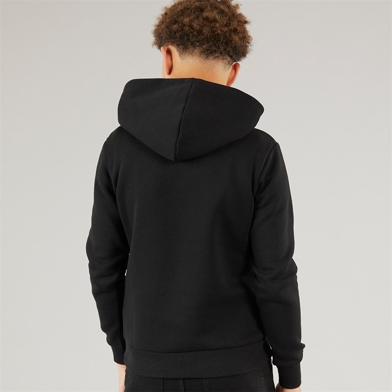 JACK & JONES Jongens Peak Hoodie Zwart - Afbeelding 2