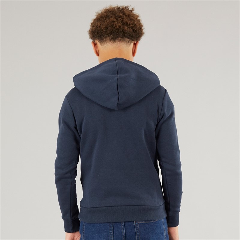 JACK & JONES Jongens Peak Hoodie Marineblauw - Afbeelding 2