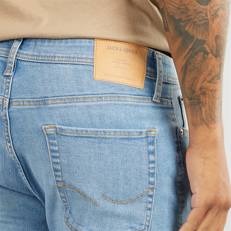 JACK & JONES Jean Coupe Slim Glenn 334 Homme Denim Bleu - Image 3