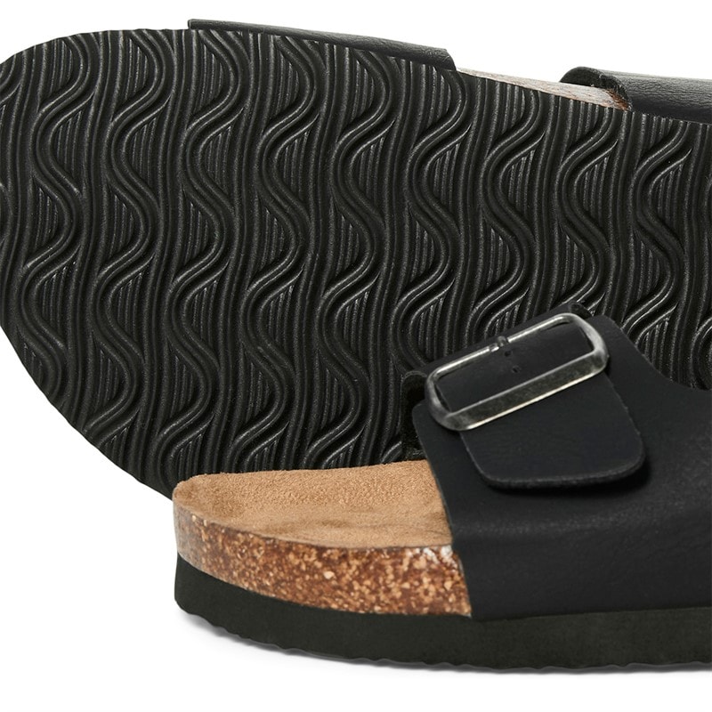 JACK & JONES Sandales Oslo PU Homme Anthracite - Image 2