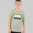 JACK & JONES Jongens Logan T-shirt Aqua Grijs