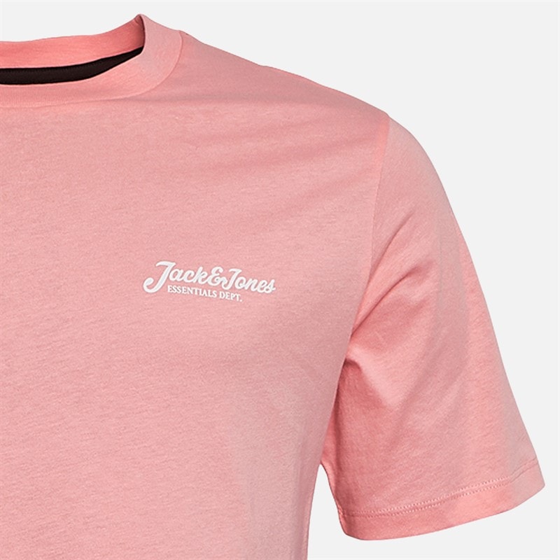 JACK & JONES Beau koszulki 3-pak dla niego kolor Quartz Pink/Cashmere Blue/Moonbeam – zdjęcie  2