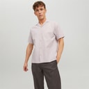 JACK & JONES Heren Zomer Resort Kort Ruis Vlag