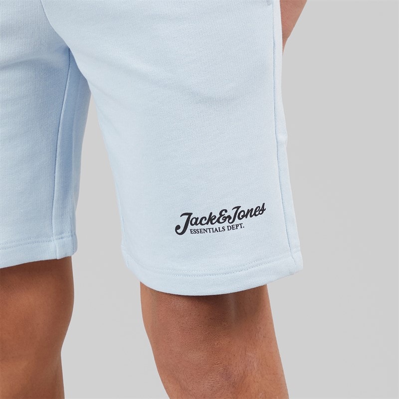 JACK & JONES Beau 2-pak koszulek i spodenek dla chłopca kolor Cashmere Blue – zdjęcie  5