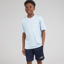JACK & JONES Jongens Mountain Tech T-shirt En Shorts Set Cashmere Blue