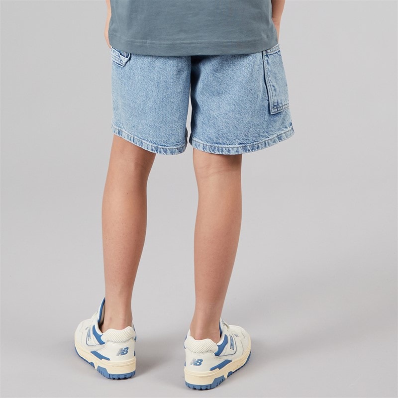 JACK & JONES Tony SQ 234 spodnie bojówki dla chłopca kolor Blue Denim – zdjęcie  2