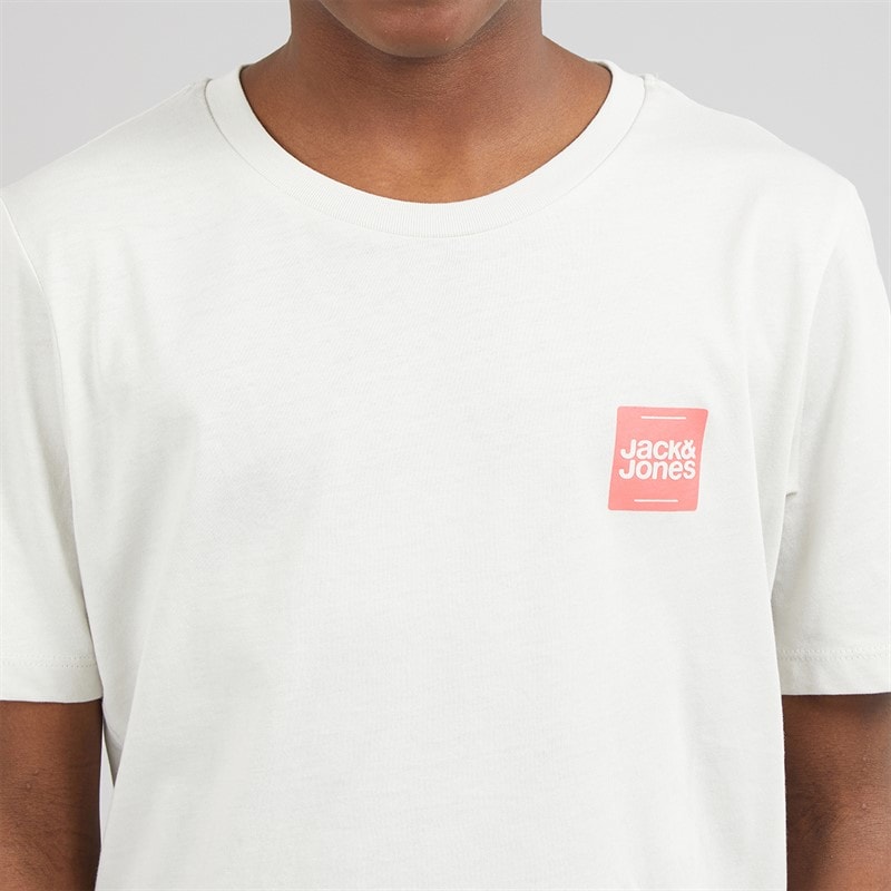 JACK & JONES Junge Brandy T Shirt und Shorts Set Glacier Gray - Bild 3