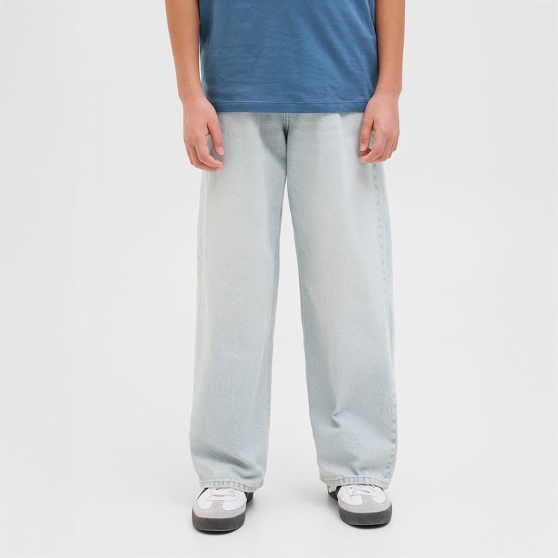JACK & JONES Jongens Origin Wijde Pijp Jeans Blue Denim