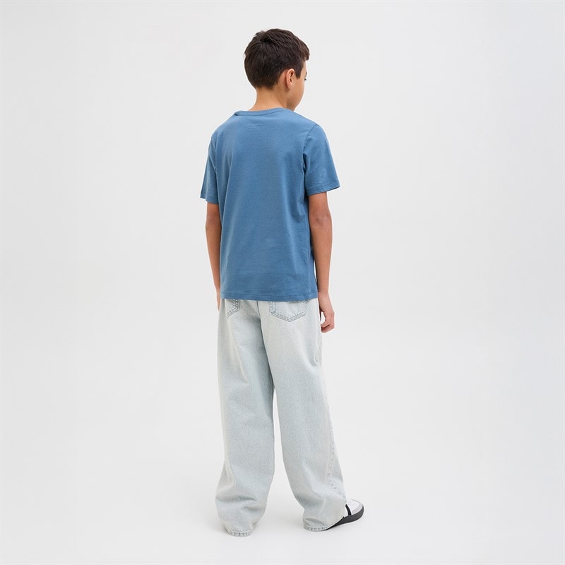 JACK & JONES Junge Origin Weit Bein Jeans Blue Denim - Bild 2