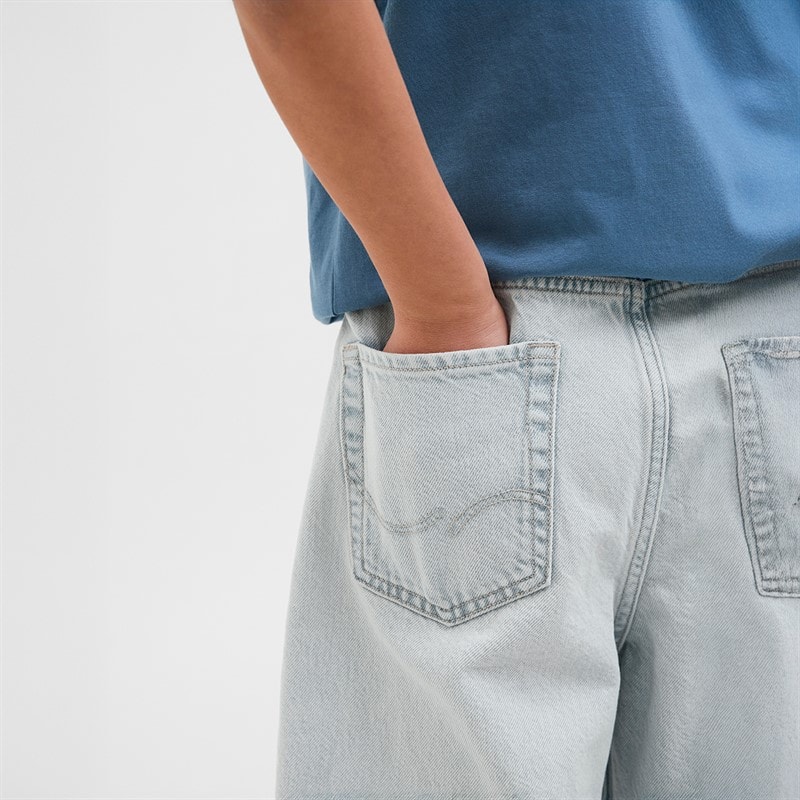 JACK & JONES Junge Origin Weit Bein Jeans Blue Denim - Bild 3