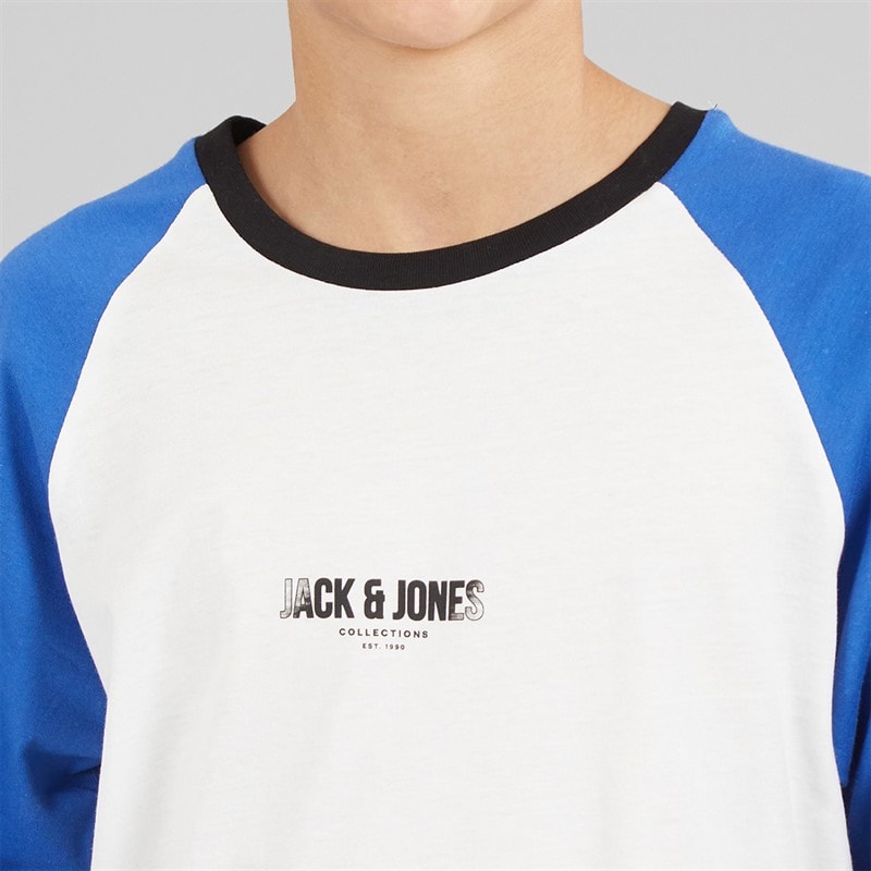 JACK & JONES Jongens Oern T-shirt en shorts set Beaucoup Blue - Afbeelding 3