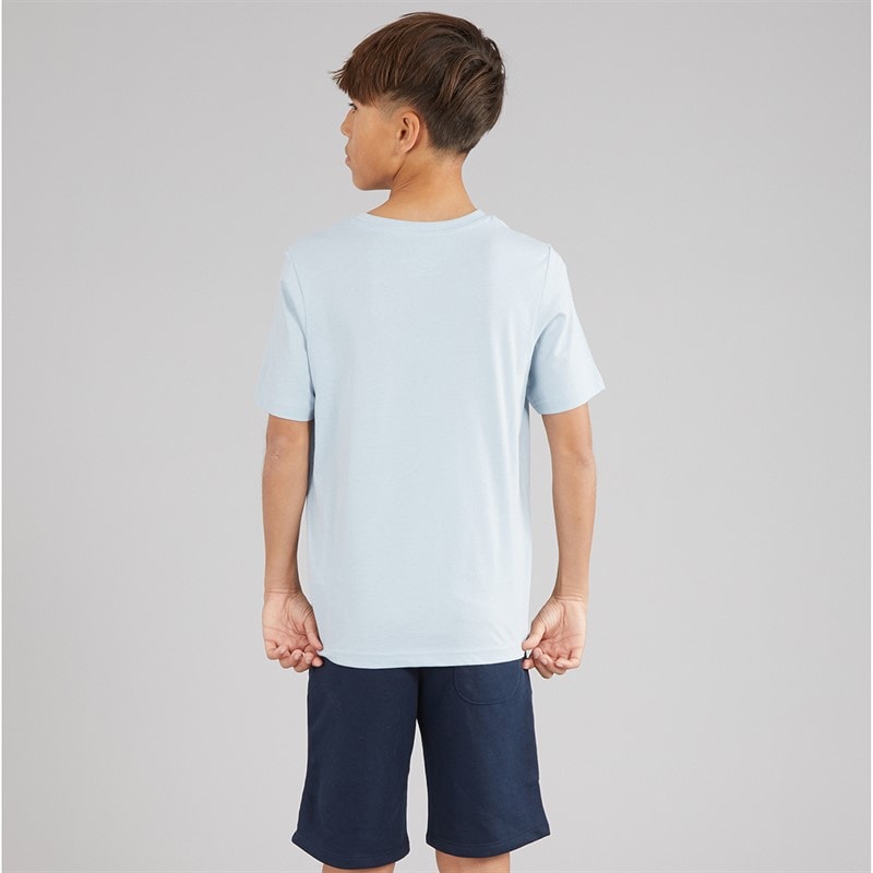 JACK & JONES Brandon T-shirt i szorty dla chłopca kolor Celestial Blue – zdjęcie  2