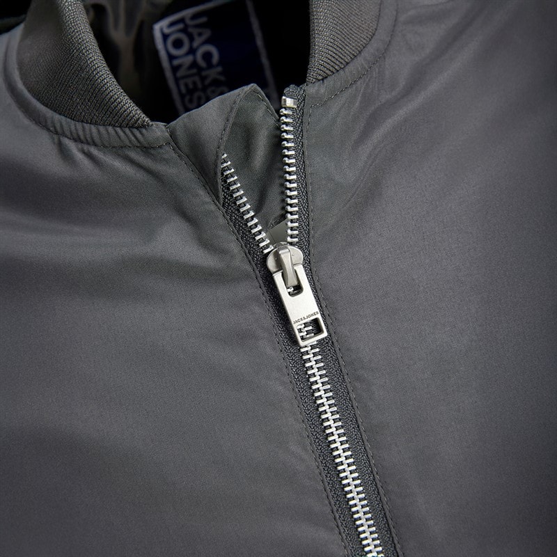 JACK & JONES Jongens Mash Bomber Castlerock - Afbeelding 3