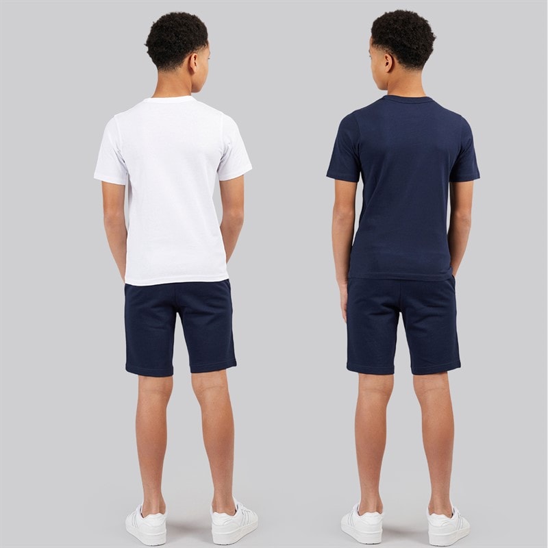 JACK & JONES Ensemble t-shirt et short Garçon style universitaire Navy Blazer - Image 2