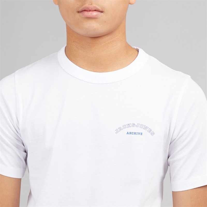 JACK & JONES Ensemble t-shirt et short Garçon style universitaire Navy Blazer - Image 3