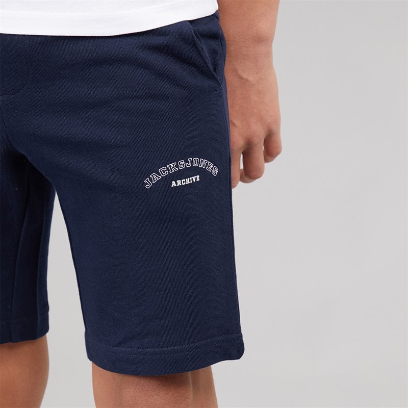 JACK & JONES Ensemble t-shirt et short Garçon style universitaire Navy Blazer - Image 5