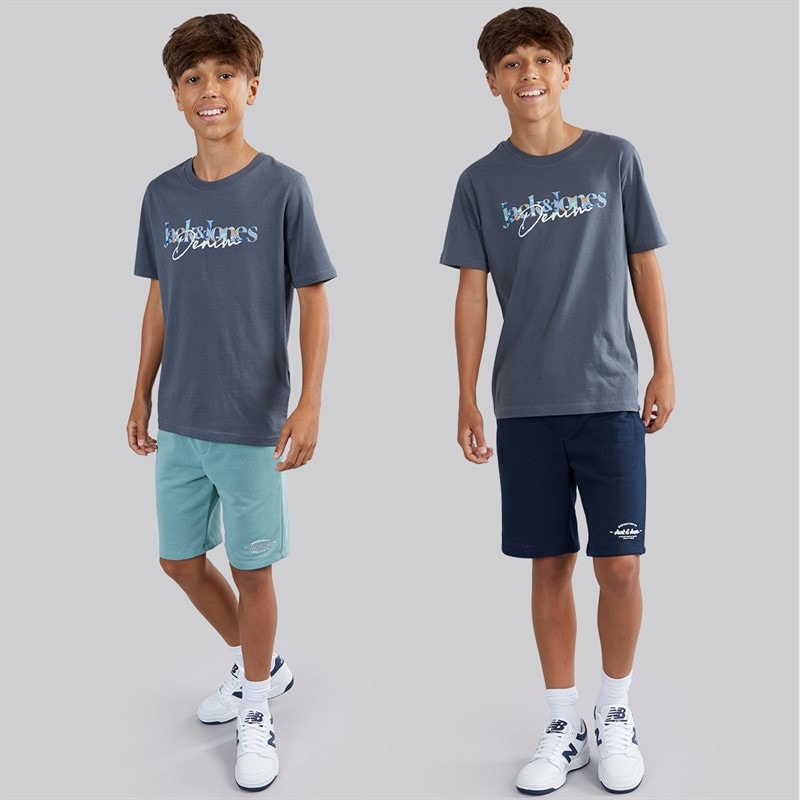 JACK & JONES Jongens Gordon Brandon Set van 2 Shorts Navy Blazer - Afbeelding 4