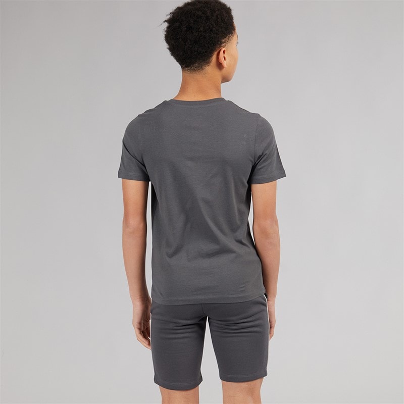 JACK & JONES Kai T-shirt i spodenki dla chłopca kolor Asphalt – zdjęcie  2