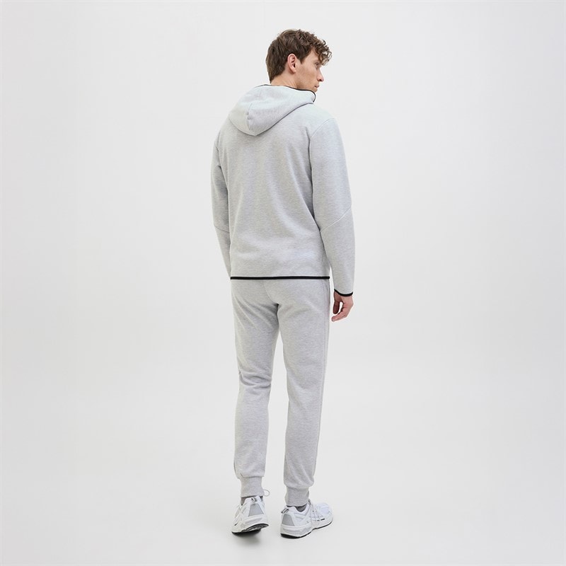 JACK & JONES Heren Fusion Joggers Light Grey Melange - Afbeelding 2