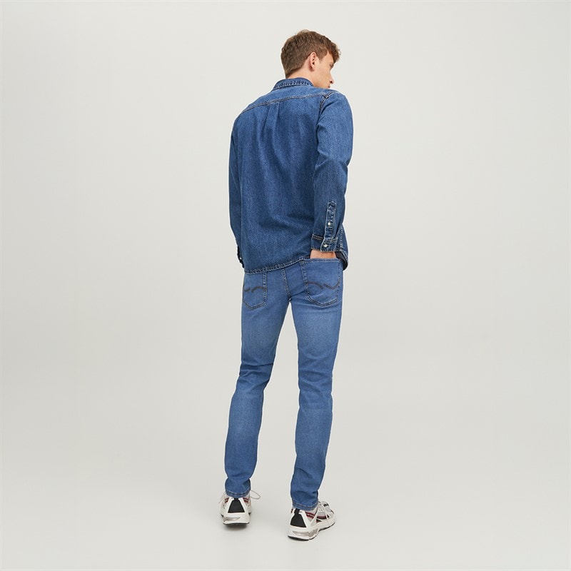 JACK & JONES Jeans Glenn Original SQ 223 Noos Homme Blue Denim - Image 2