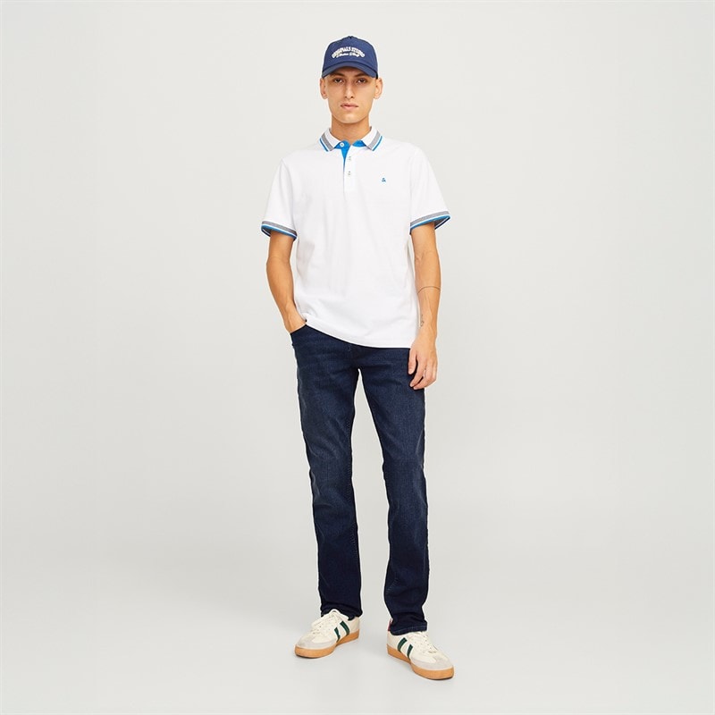 JACK & JONES Heren Glenn Origineel SQ 260 Noos Jeans Blue Denim - Afbeelding 4