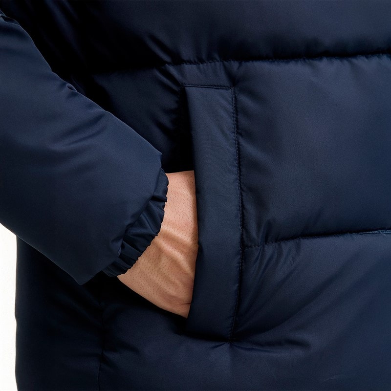 JACK & JONES Heren Maze Puffer Kraag Jas Sky Captain - Afbeelding 5