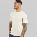 JACK & JONES Herren T-Shirt mit lockerem Schnitt Moonbeam