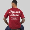 JACK & JONES T-shirt Norrebro Homme Tibetan Red