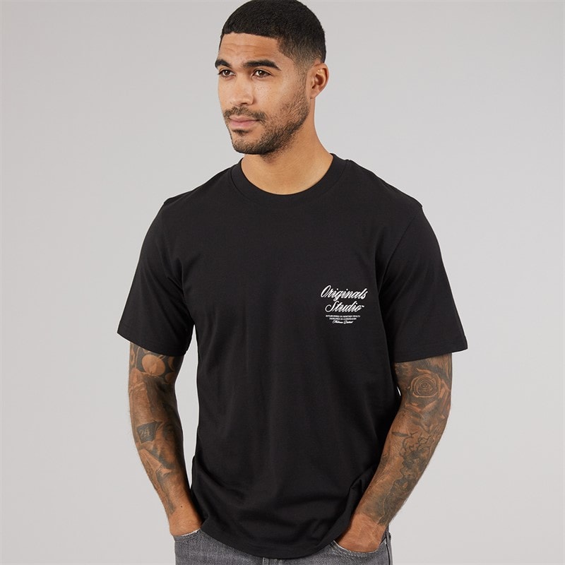JACK & JONES T-shirt Norrebro Homme Noir - Image 2