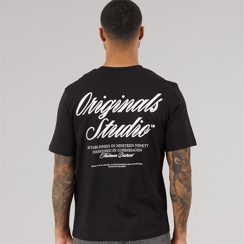 JACK & JONES T-shirt Norrebro Homme Noir - Image 3