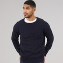 JACK & JONES Herren Strick Pullover Sky Captain
