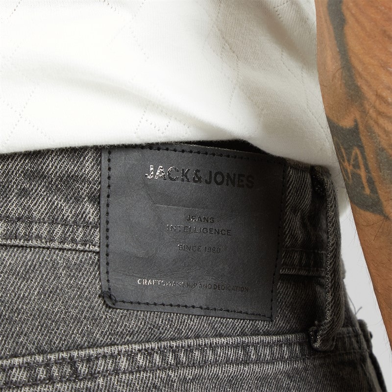 JACK & JONES Herren Chris AT 222 Original Relaxed Fit Jeans Schwarz - Bild 3