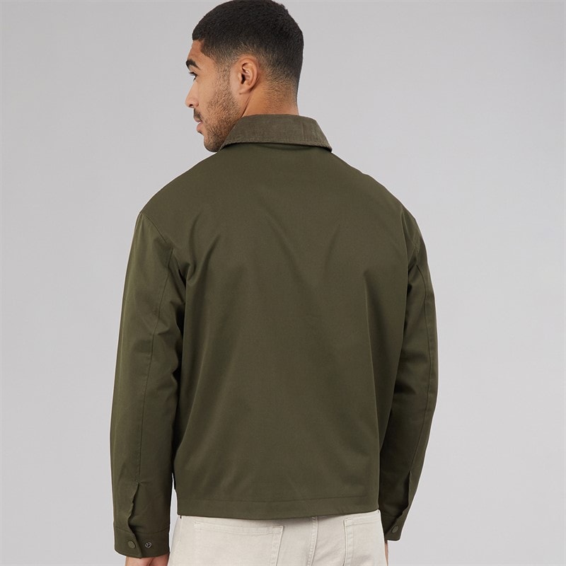 JACK & JONES Heren Rivier Utility Jas Forest Night - Afbeelding 2