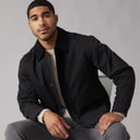 JACK & JONES Heren Rivier Utility Jas Zwart