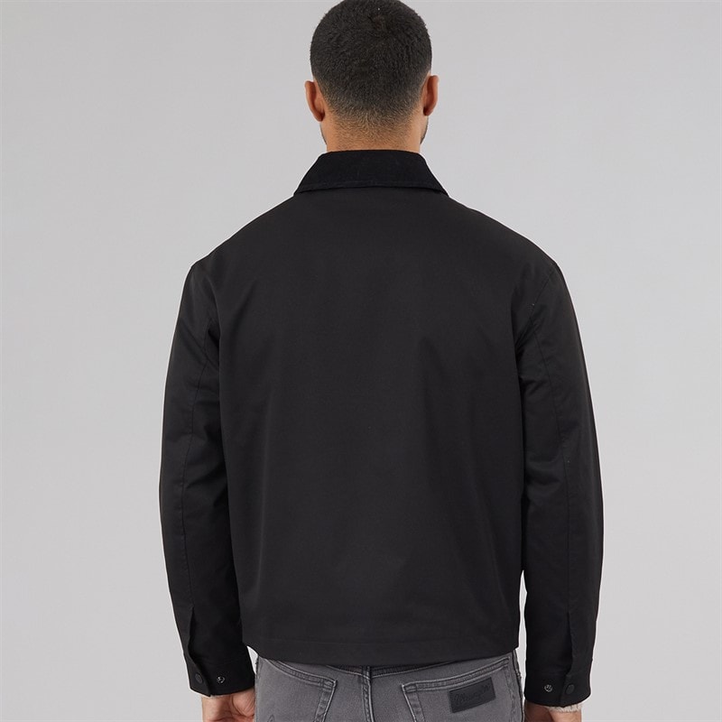 JACK & JONES Heren Rivier Utility Jas Zwart - Afbeelding 3