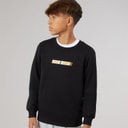 JACK & JONES Junge Munk Sweatshirt Schwarz