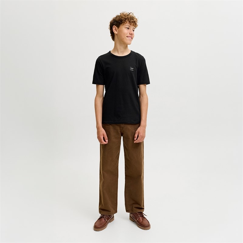 JACK & JONES Cleveland T-shirt dla chłopca kolor Czarny – zdjęcie  4