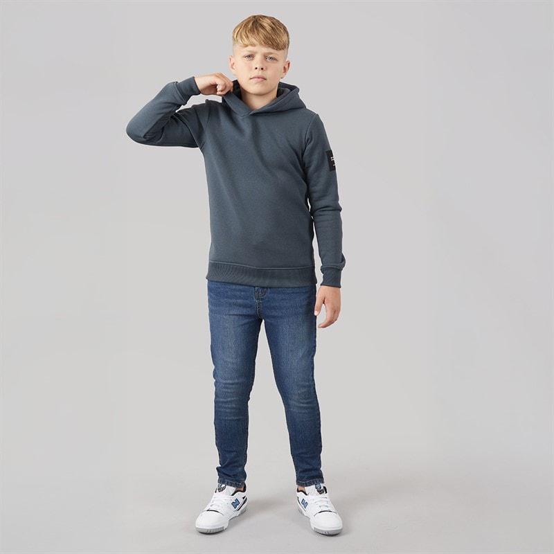 JACK & JONES Junge Cleveland Hoodie Turbulence - Bild 4
